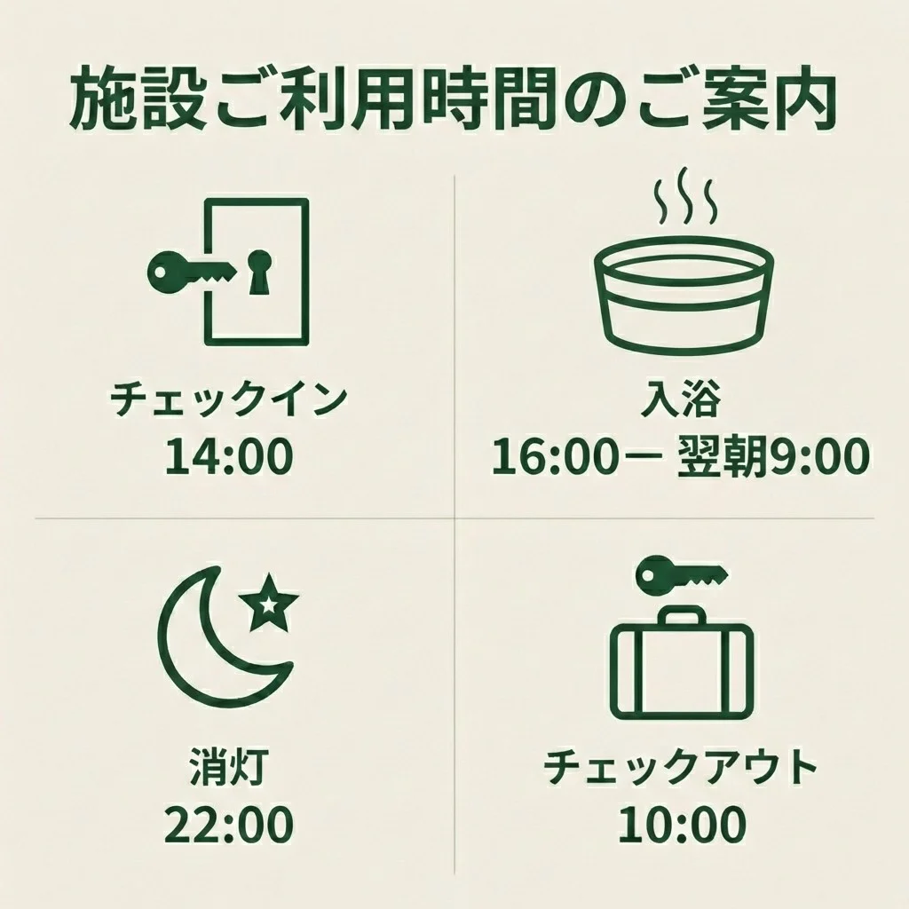 施設ご利用のご案内